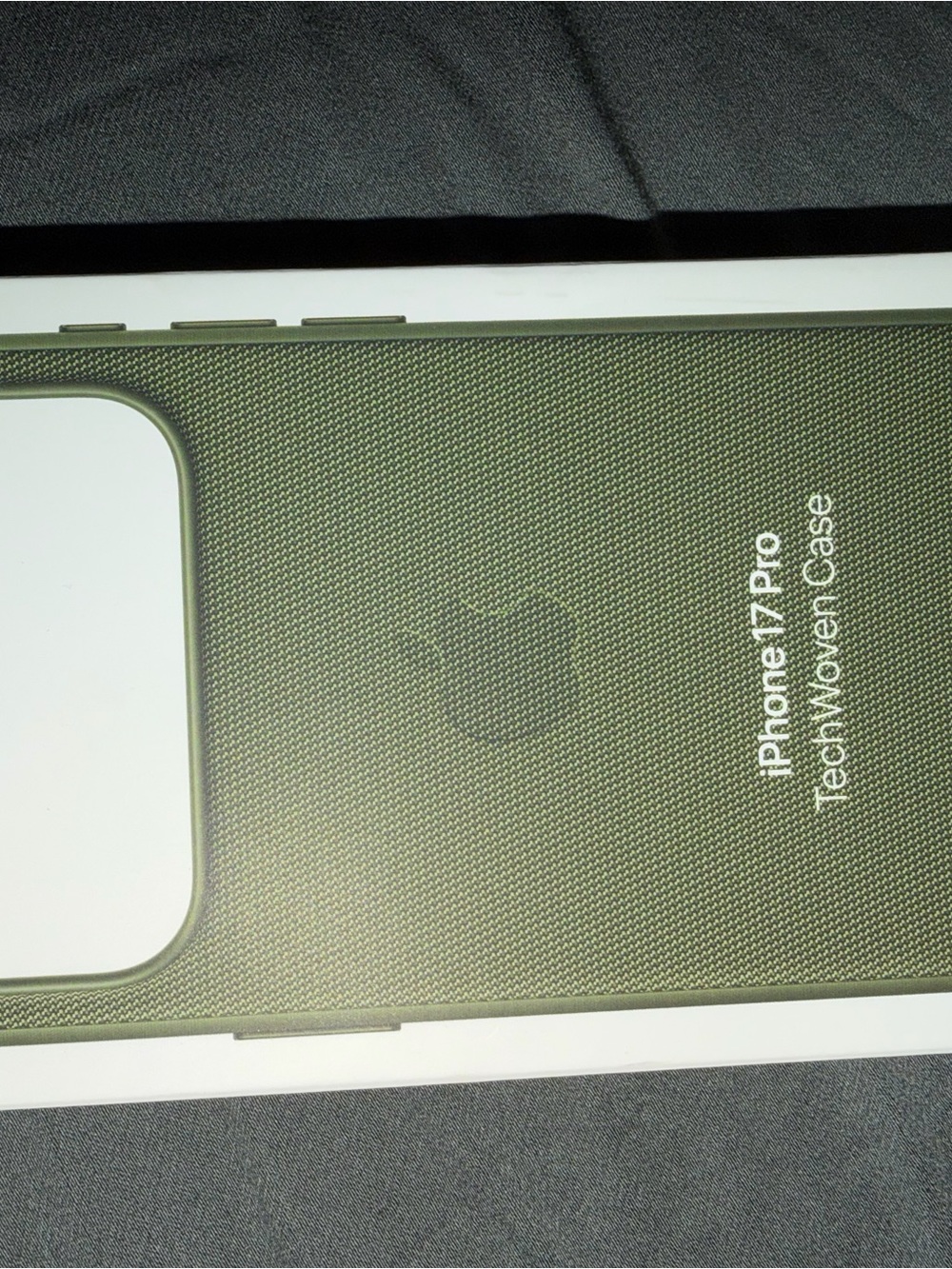 Apple TechWoven Case for iPhone 17 Pro - Olive Green